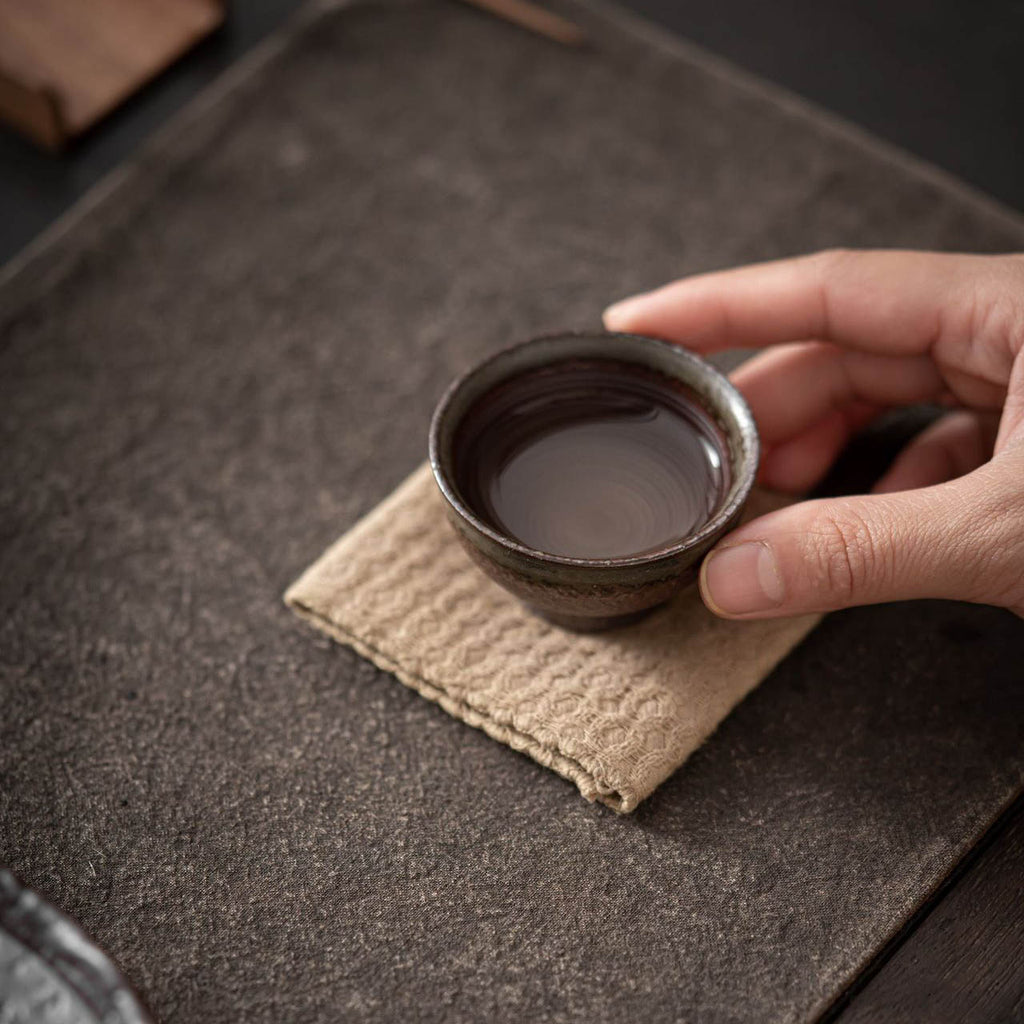 Dunhuang Primitive Coarse Pottery Tea Tasting Cup - Rouseclay