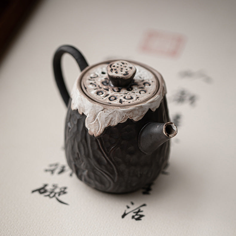 Retro Style Coarse Pottery Classic Teapot - Rouseclay