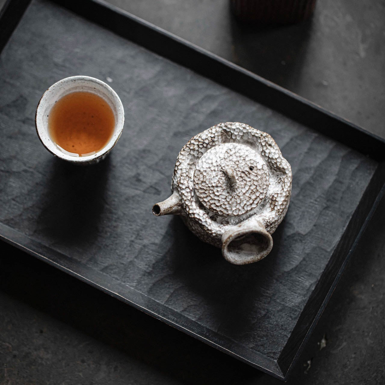 Handbuilt Nanban-yaki Side Handle Kyusu (Teapot) - Rouseclay