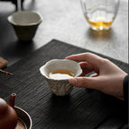 Cabbage Sculpted Cup Handcrafted by Master Su - Rouseclay