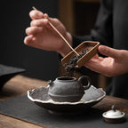 Dunhuang Handcrafted Coarse Pottery Teapot - Rouseclay