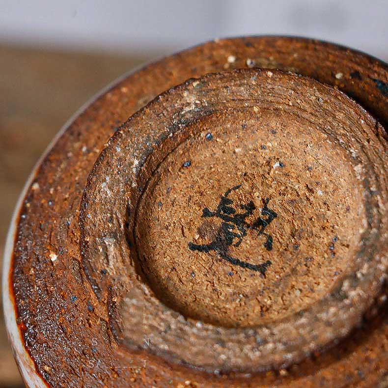 Flying Apsaras Dunhuang Murals Hand-Thrown Tea Cup - Rouseclay