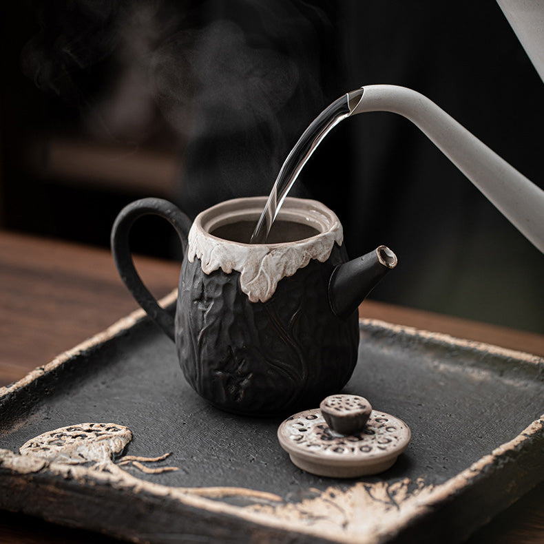 Retro Style Coarse Pottery Classic Teapot - Rouseclay