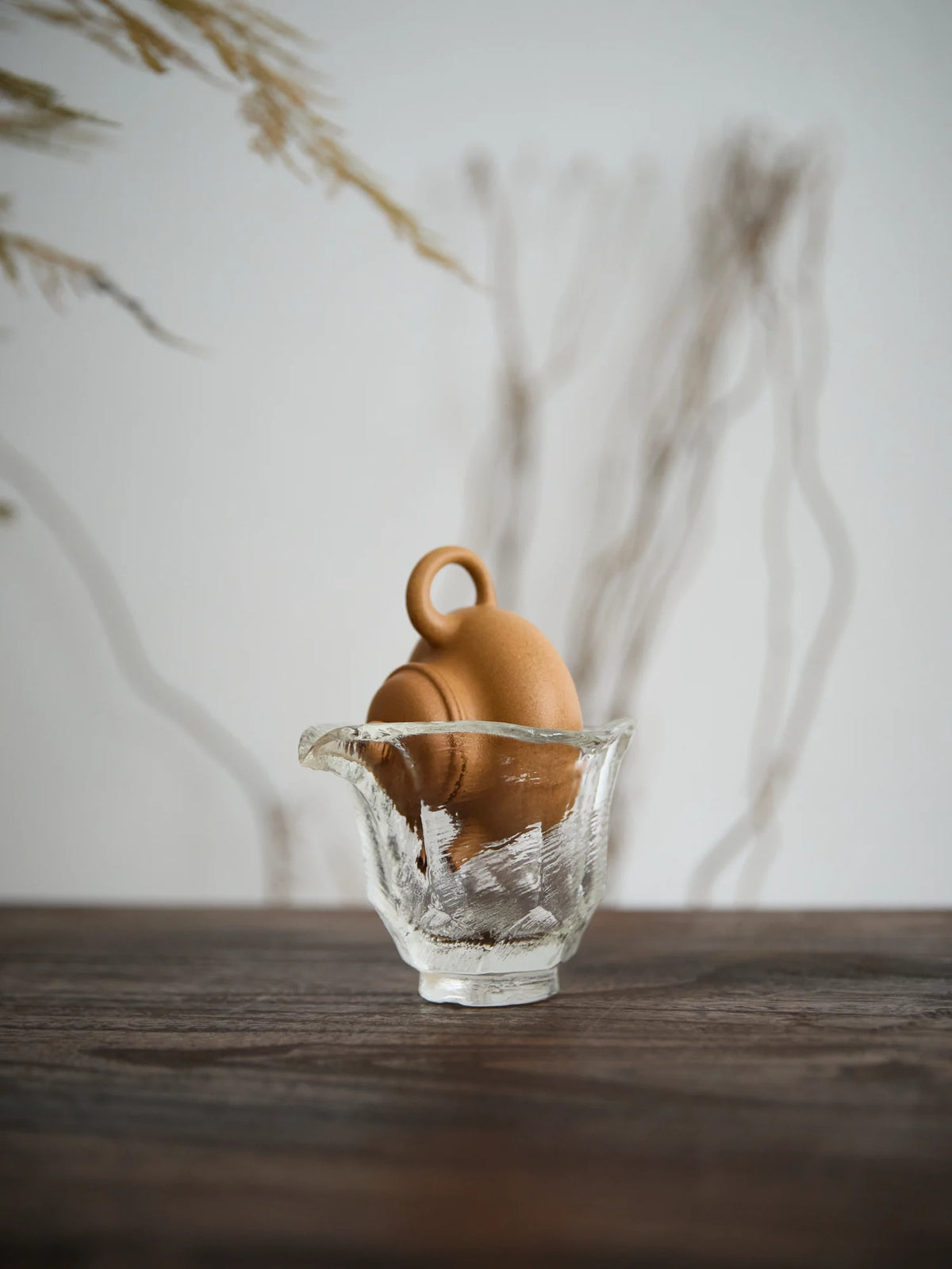 Natural Crystal "Eagle Beak" Fair Cup (Gongdao Bei)