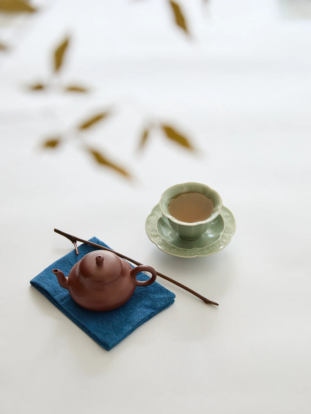 Handmade Purple Clay Mini Pear-Shaped zisha TeaPot
