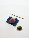 Indigo tea cloth tea towel for pot mat and cup coaster
