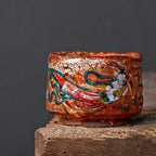 Flying Apsaras Dunhuang Murals Hand-Thrown Tea Cup - Rouseclay