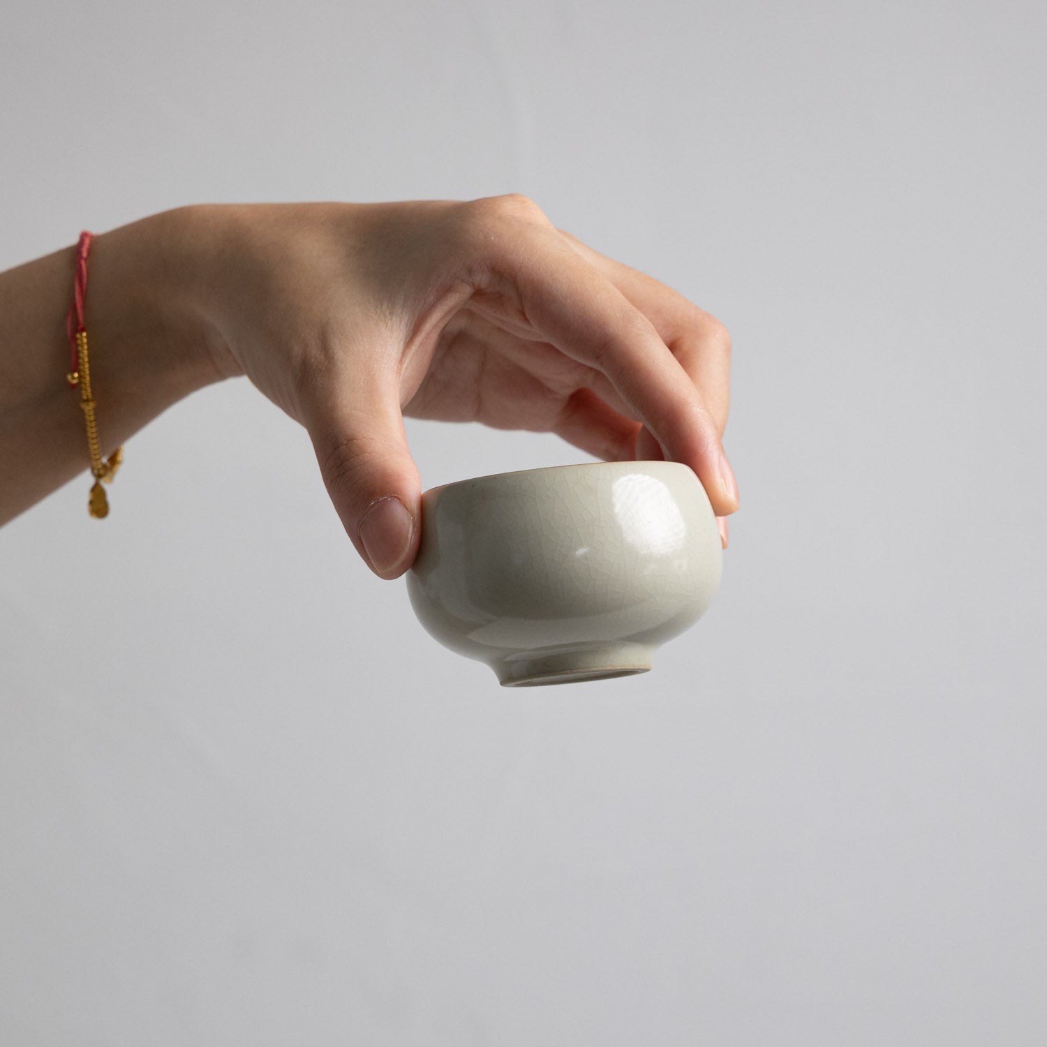 Ru Kiln Crackle Glaze Zen Cup - Rouseclay