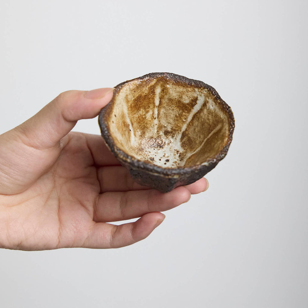 OOAK Wood-Fired deep earthy tones Cup - Rouseclay