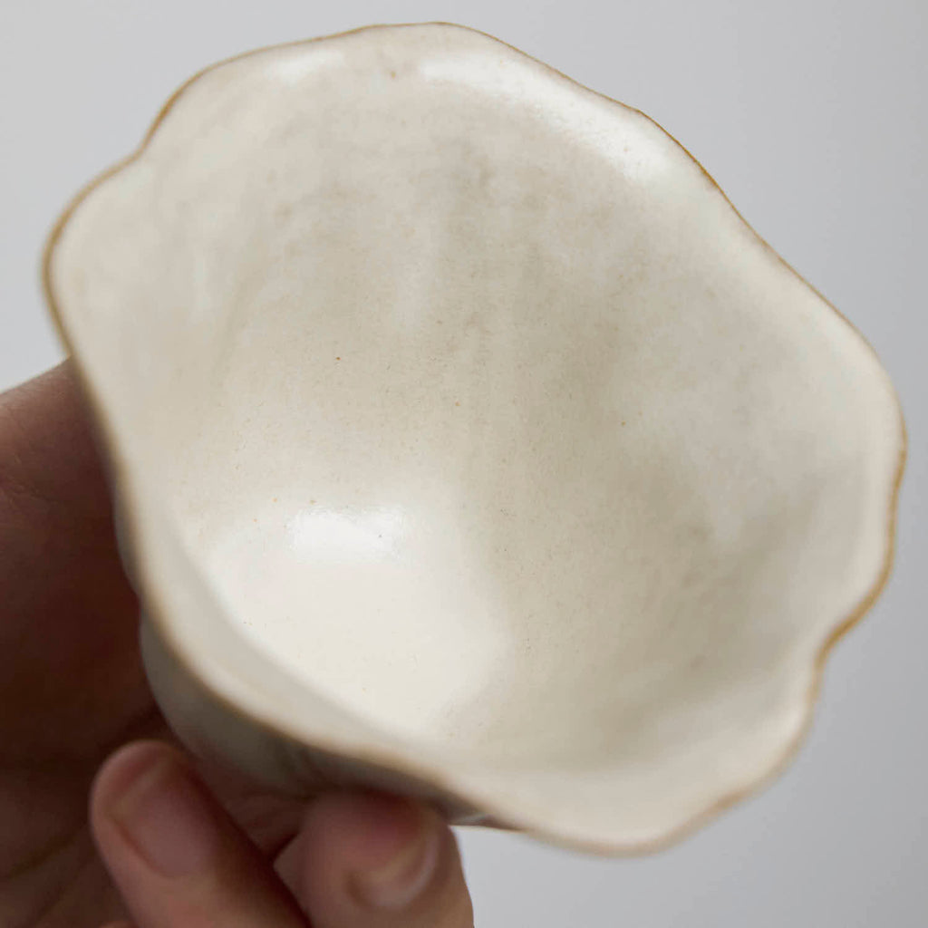 Hand-Sculpted Lotus Leaf TeaCups - Rouseclay