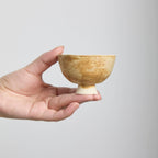 OOAK Earth Brown Footed Teacup #M157 - Rouseclay