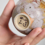 OOAK Rust Red Footed Teacup #75Cu3 - Rouseclay