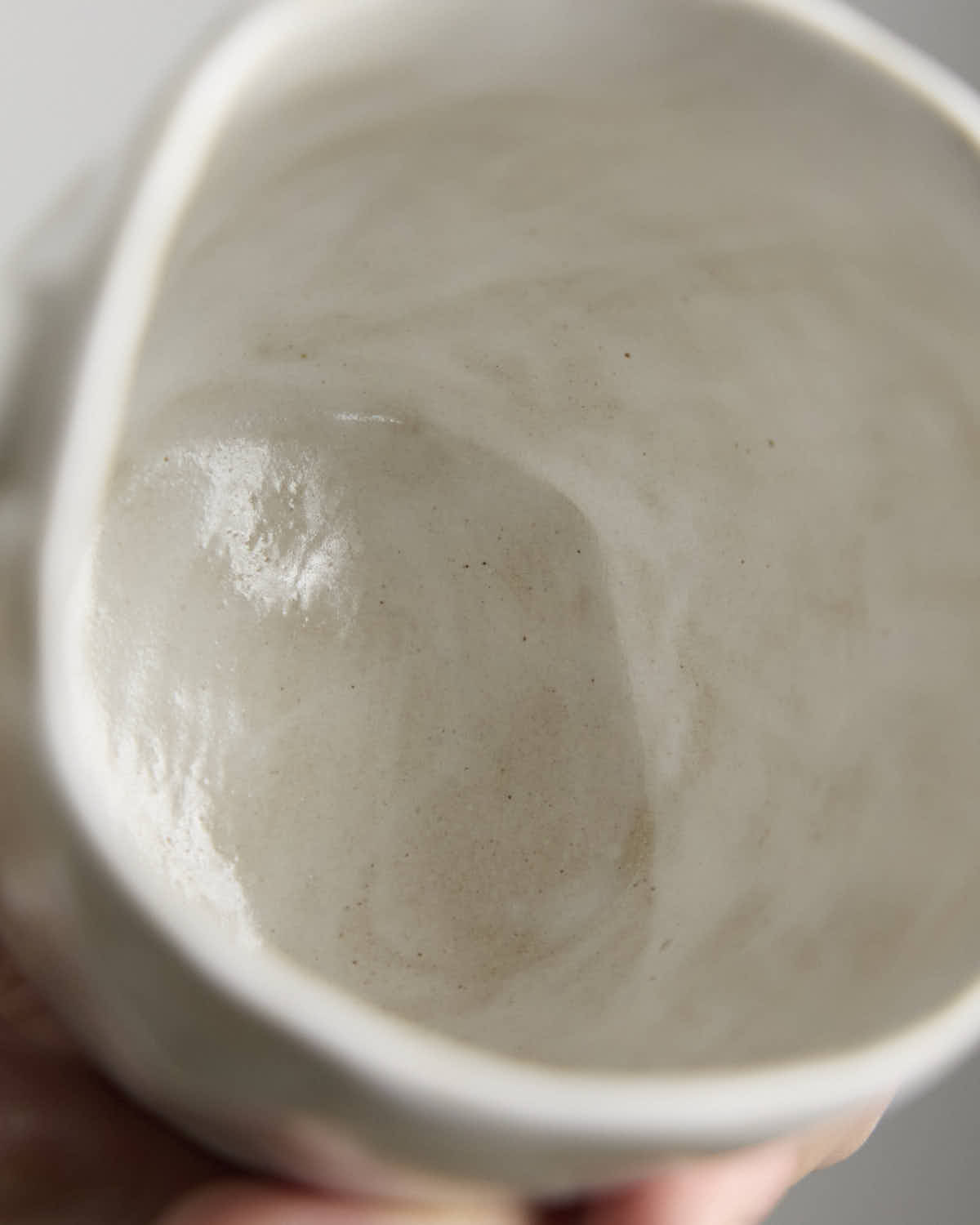 Round Stoneware Matte Mug