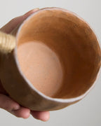 初璞 手工捏制粗陶咖啡杯日式小众设计感艺术陶瓷杯子马克杯水杯 - Rouseclay