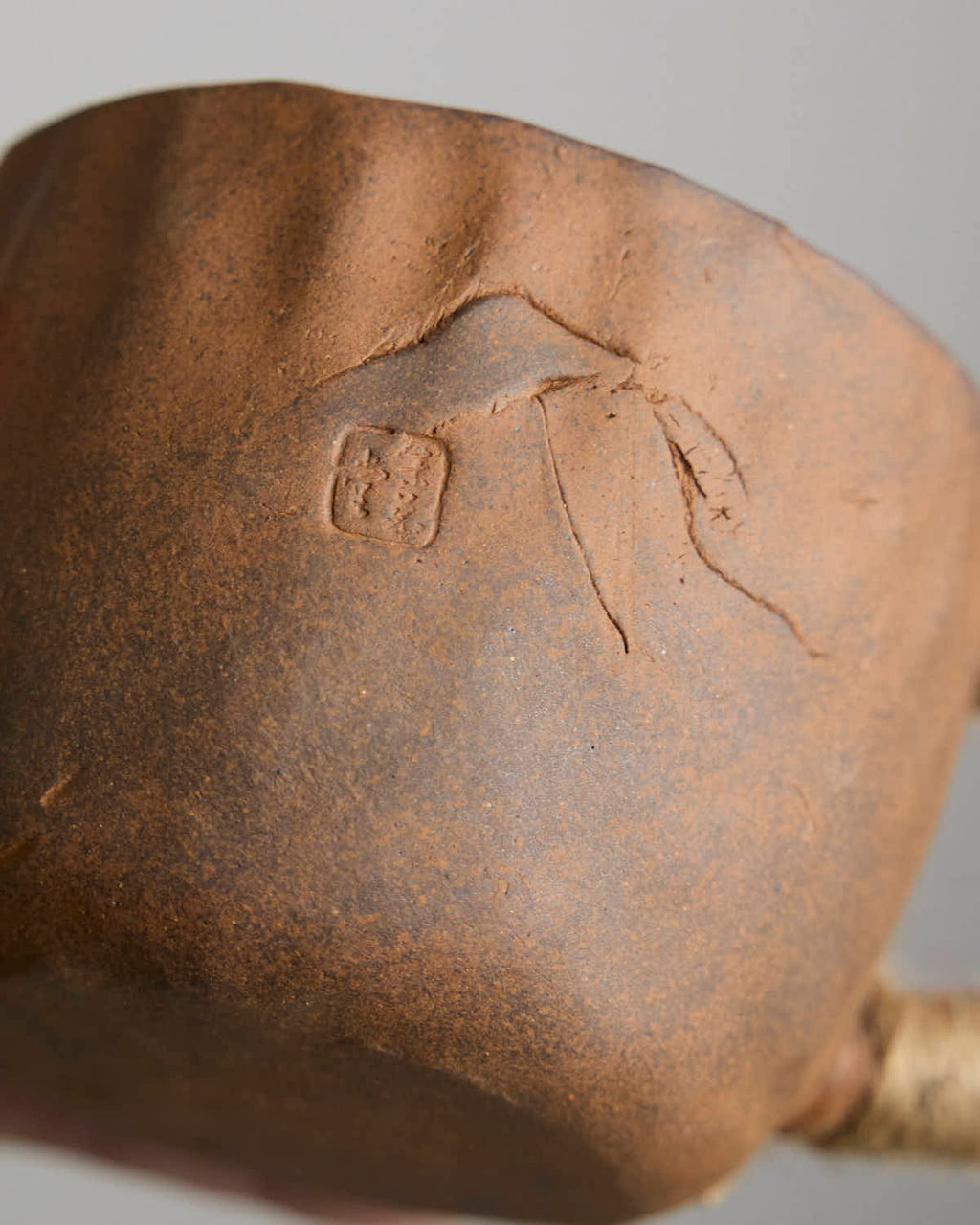 初璞 手工捏制粗陶咖啡杯日式小众设计感艺术陶瓷杯子马克杯水杯 - Rouseclay