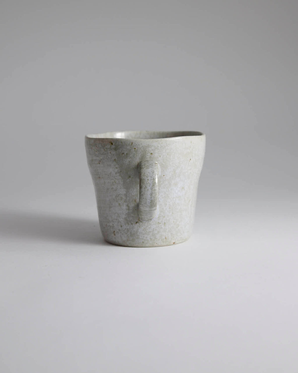 日本进口 Calm马克杯 职人手作陶瓷杯子开片粉引雪花釉肌理咖啡杯 - Rouseclay