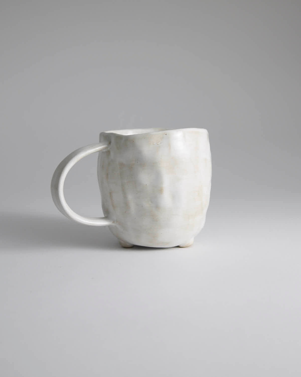 Round Stoneware Matte Mug