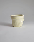 日用餐厨日式复古侘寂风咖啡杯不规则手作粗陶杯拿铁拉花下午茶杯 - Rouseclay