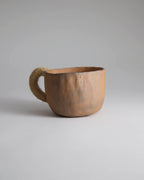 初璞 手工捏制粗陶咖啡杯日式小众设计感艺术陶瓷杯子马克杯水杯 - Rouseclay