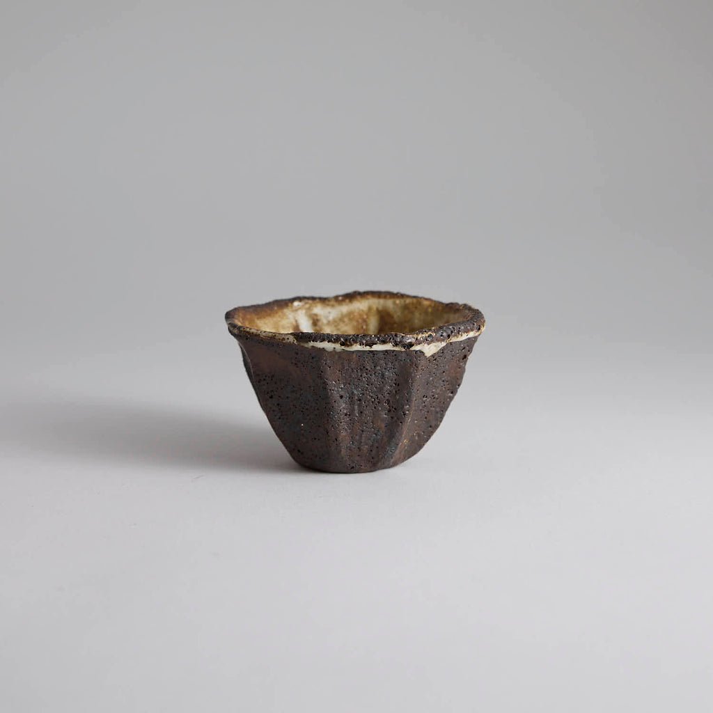 OOAK Wood-Fired deep earthy tones Cup - Rouseclay