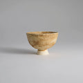 OOAK Earth Brown Footed Teacup #M157 - Rouseclay