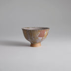 OOAK Rust Red Footed Teacup #75Cu3 - Rouseclay