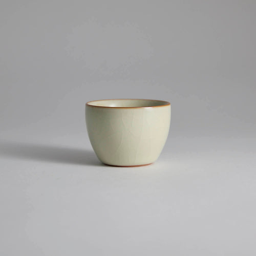 Ru kiln Crackle Glaze Ruyi Cup - Rouseclay
