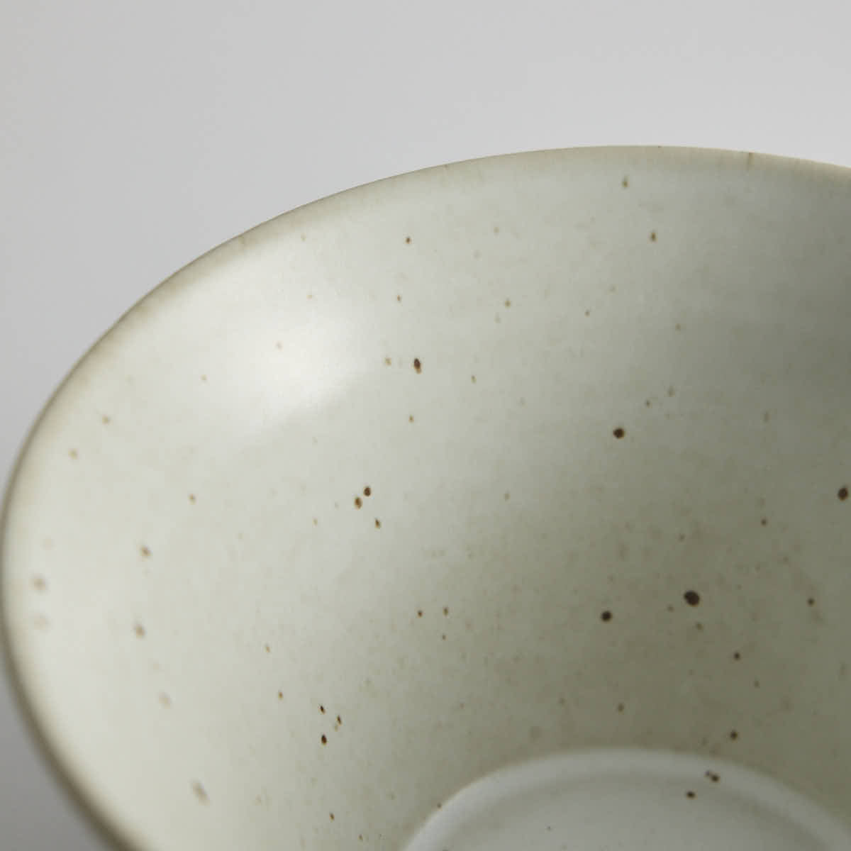 6-inch stoneware donburi and salad bowl with natural handcrafted texture