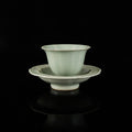 Ou Kiln Song Yun Lily Cup & Saucer Set