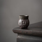 Dunhuang Primitive Coarse Clay Stem TeaCup - Rouseclay