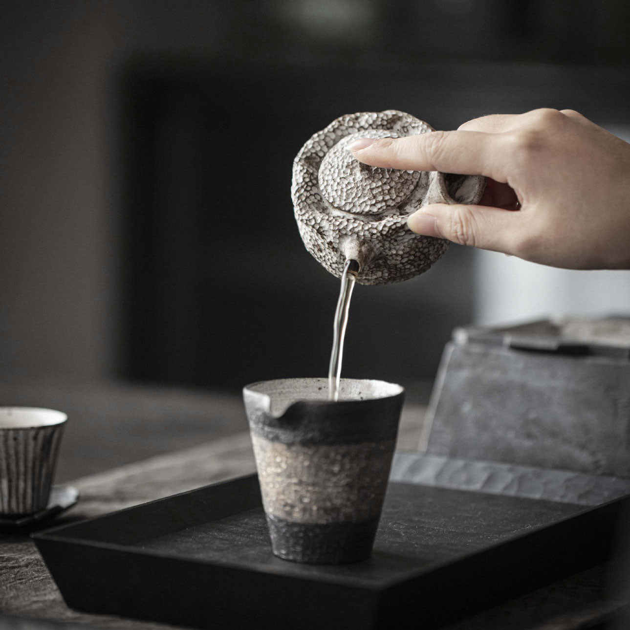 Handbuilt Nanban-yaki Side Handle Kyusu (Teapot) - Rouseclay