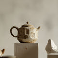 Dunhuang Bronze-Green Gosu Glazed Handheld Teapot - Rouseclay