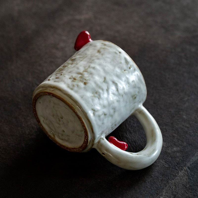 Coarse Clay Gosu "Sweetheart" Coffee Cup - Rouseclay