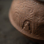 Dunhuang Aged Rock Clay Coarse Pottery Teapot Handcrafted - Rouseclay