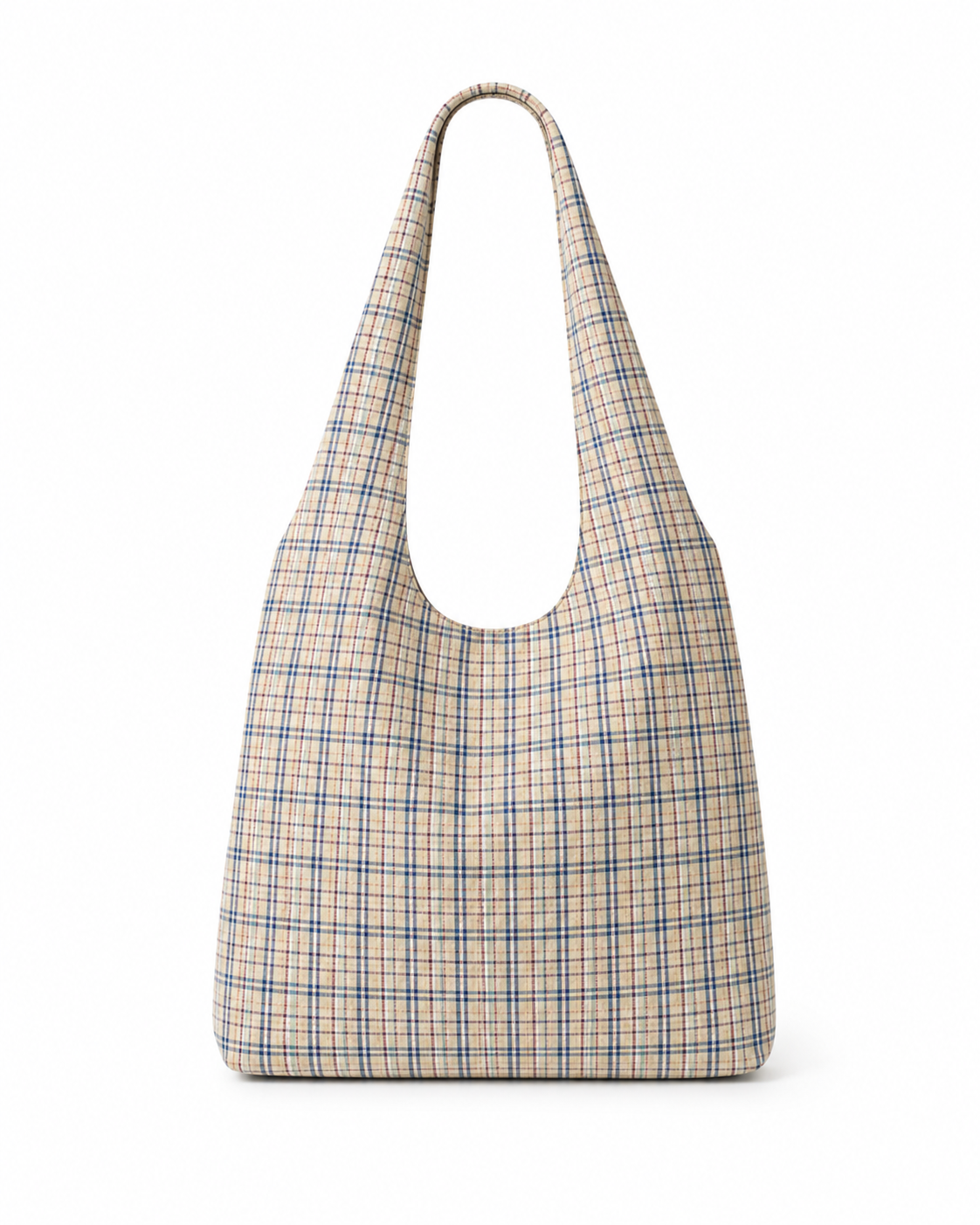 Indigo Floral Print Mini Tote Bag