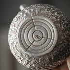 999 Pure Silver Hand-Hammered Tea Kettle with Arch Handle - Rouseclay