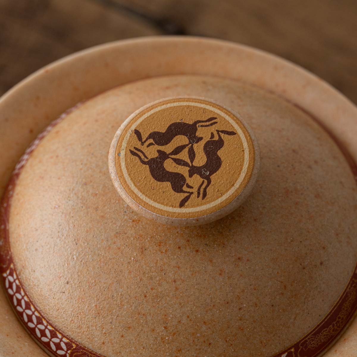 Dunhuang Flying Apsaras Gaiwan - Xiaoya Kiln - Rouseclay