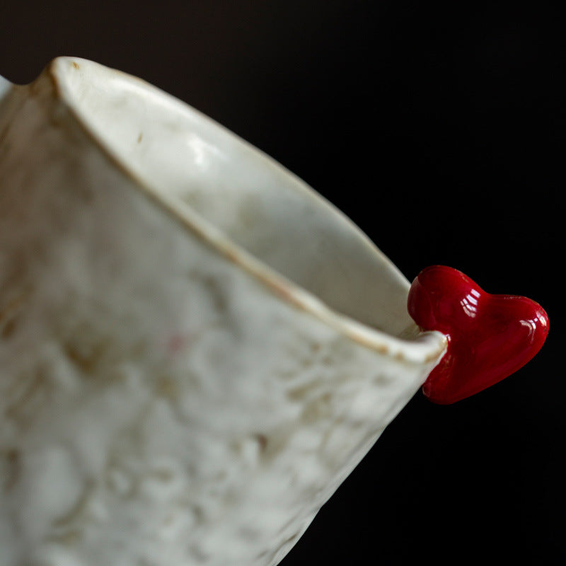 Coarse Clay Gosu "Sweetheart" Coffee Cup - Rouseclay