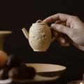 "Silent Rain" Zisha Golden-Veined Teapot Fully Handcrafted - Rouseclay