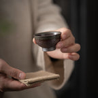 Dunhuang Primitive Coarse Pottery Tea Tasting Cup - Rouseclay