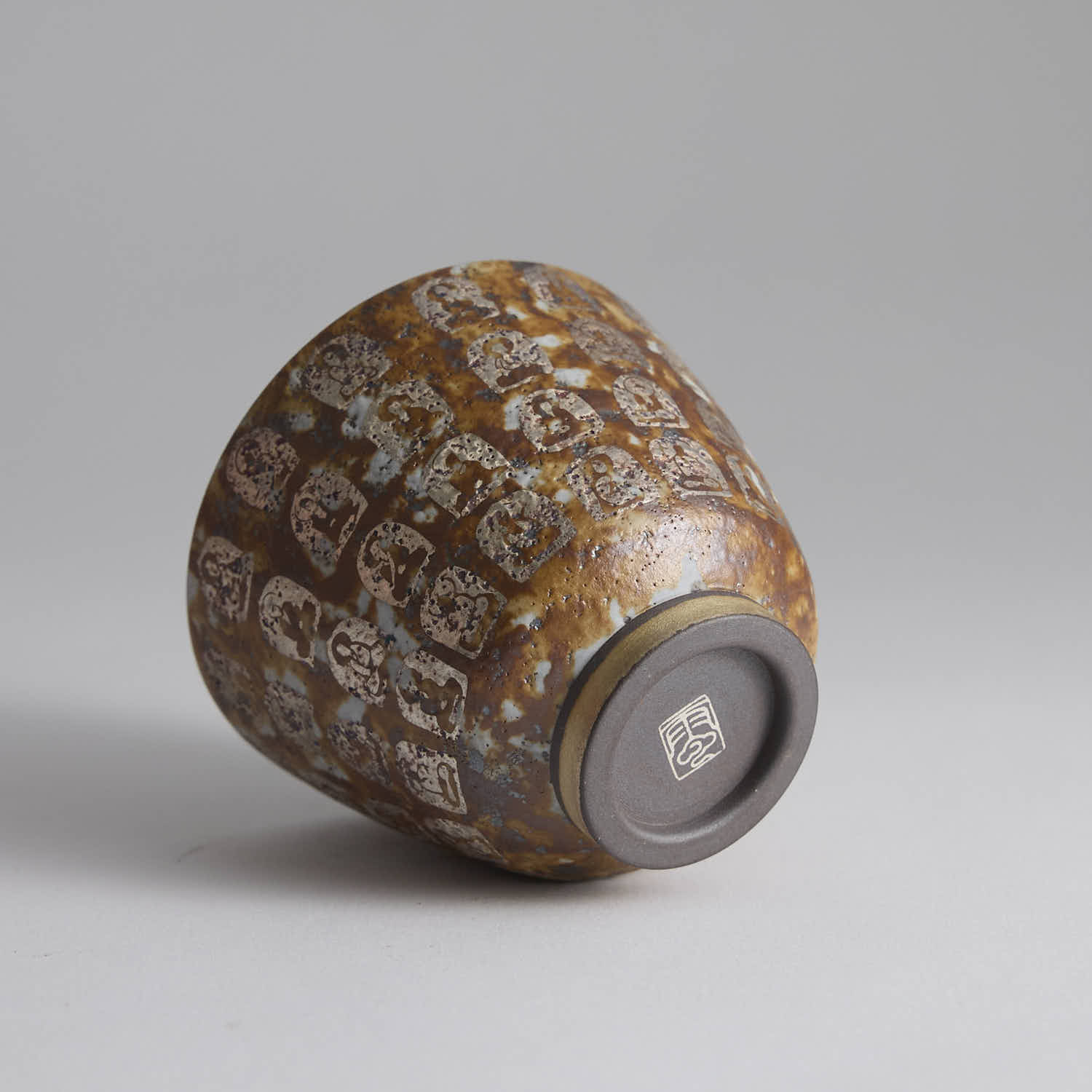 Dunhuang Buddha Ceramic Teacup glaze texture handmade Chinese ceramic teacup