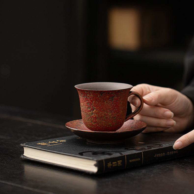 Iron Bloom Heritage coffee cup - Rouseclay