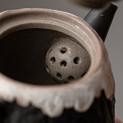 Retro Style Coarse Pottery Classic Teapot - Rouseclay
