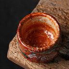 Flying Apsaras Dunhuang Murals Hand-Thrown Tea Cup - Rouseclay