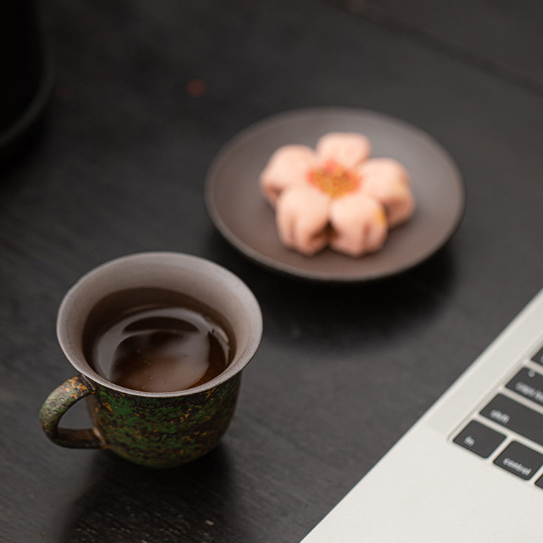 Moss Patina Heritage coffee cup - Rouseclay