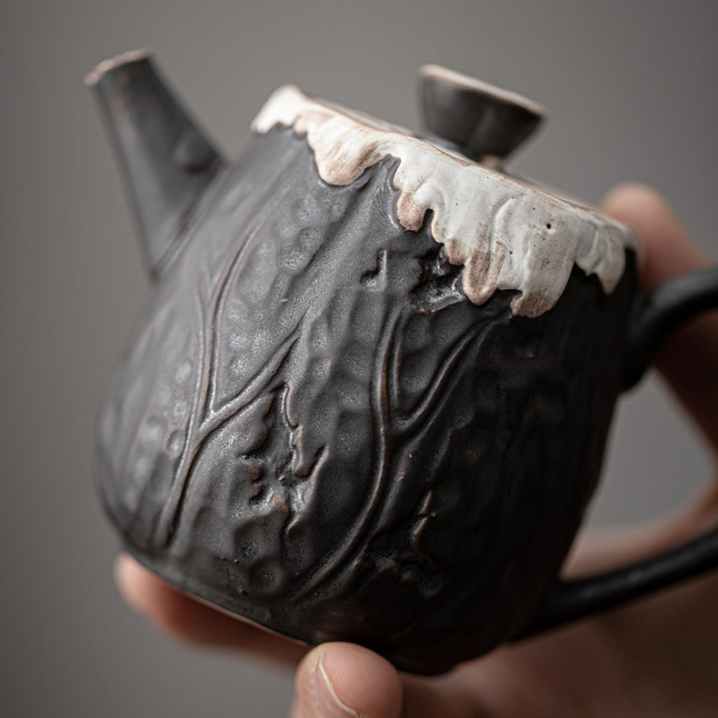 Retro Style Coarse Pottery Classic Teapot - Rouseclay