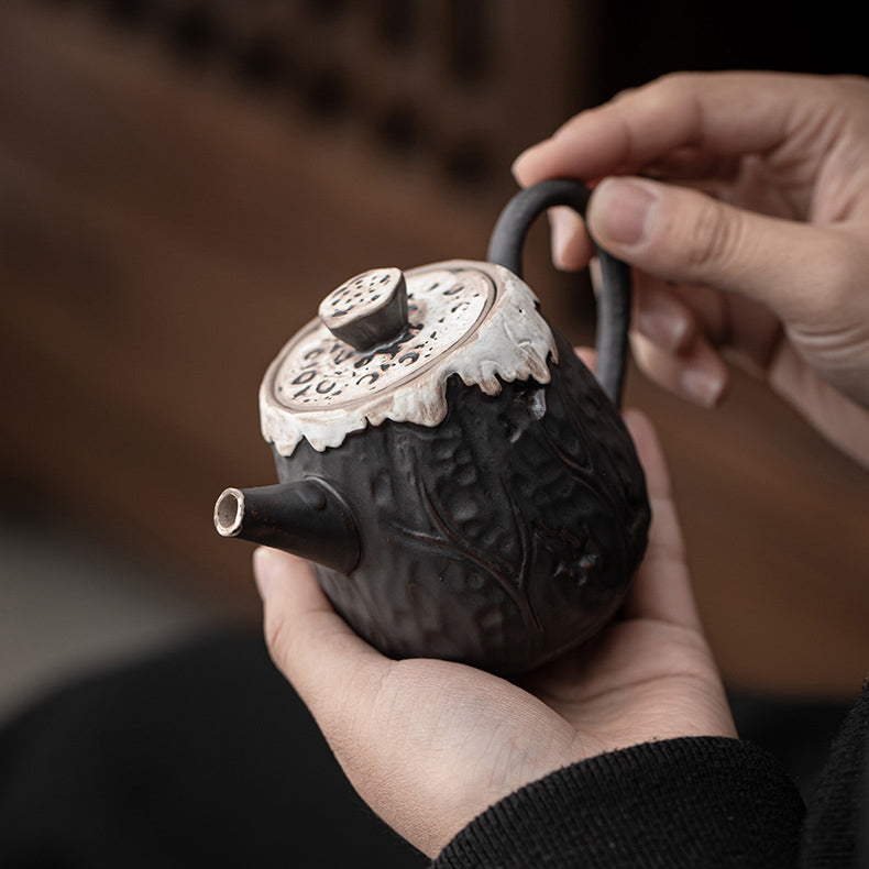 Retro Style Coarse Pottery Classic Teapot - Rouseclay