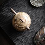 White Clay Hand-Painted Orchid Teapot - Rouseclay