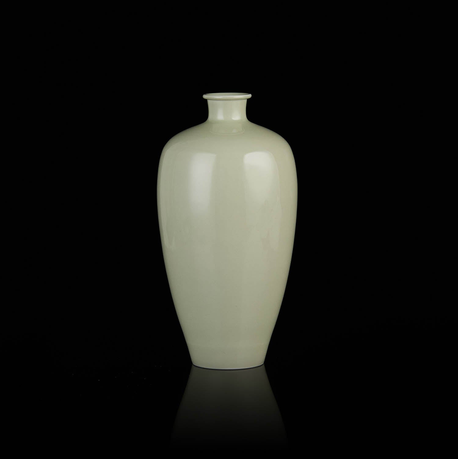 Ou Celadon Handmade Meiping Vase