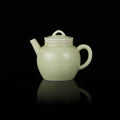 Ou Celadon Tang-Style Short-Spout Gongfu Teapot
